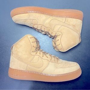 Nike Tan High-Top Sneakers